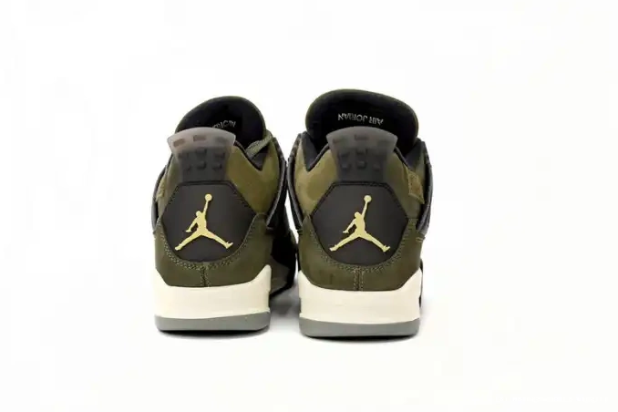 Official Maikesneakers Medium Jordan Olive FB9927-200 Craft Air 4 0625